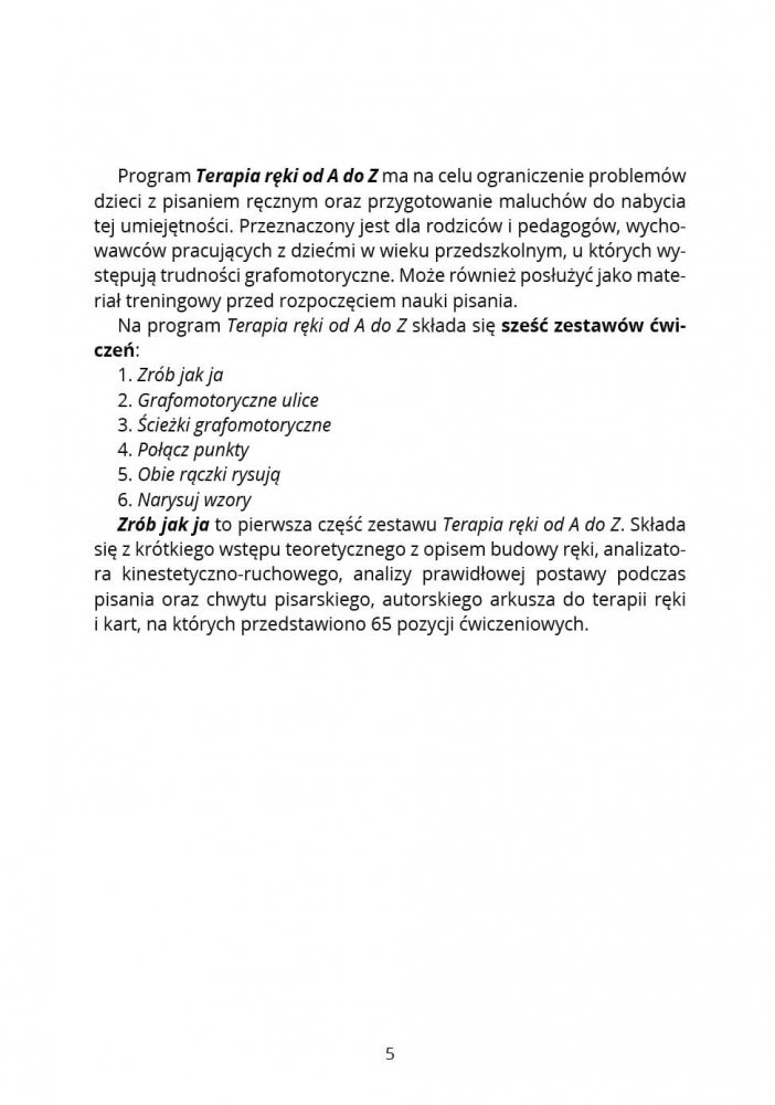 Terapia ręki od A do Z. Zrób jak ja