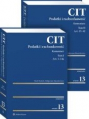 CIT Komentarz Podatki i rachunkowość Tom 1-2 - Mazurkiewicz Małgorzata, Małecki Paweł