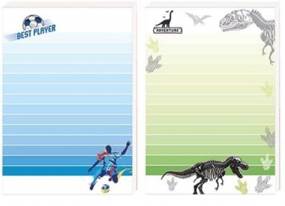 Notes A6/80K z poddrukiem Chłopiec (10szt)