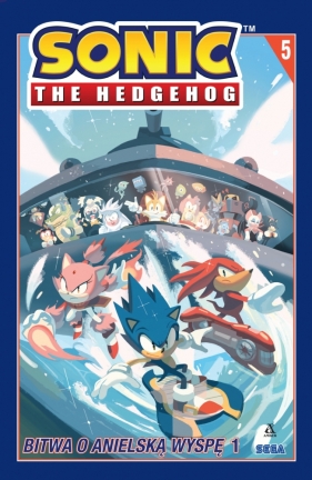Sonic the Hedgehog. Tom 5. Bitwa o Anielską Wyspę 1 - Ian Flynn, Tracy Yardley, Thomas Adam Bryce