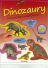 Dinozaury Książeczka z naklejkami