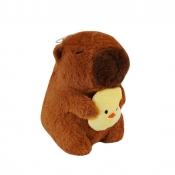 Maskotka - Kapibara z kaczuszką, 22 cm
