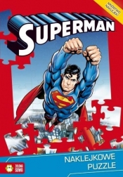 Naklejkowe puzzle. Superman