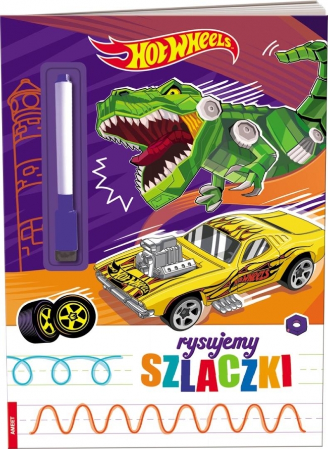 Mattel Hot Wheels. Rysujemy szlaczki