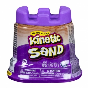 Kinetic Sand: Piasek kinetyczny - mini foremka 127g - fioletowy (6046626/20107025)