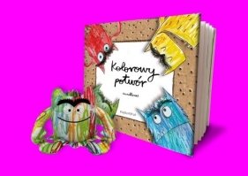 Kolorowy potwór. Książka Pop-up z maskotką - Anna Llenas