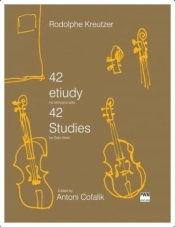 42 etiudy na skrzypce solo - Rodolphe Kreutzer