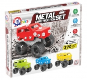 Zestaw metalowy konstruktor 370el