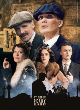 Clementoni, puzzle 500: Peaky Blinders (35095)