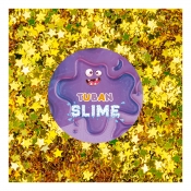 Tuban Slime, Brokat - złote gwiazdki (TU3095)