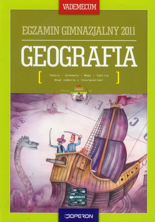 Geografia Vademecum Egzamin gimnazjalny 2011 z płytą CD