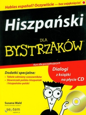 Hiszpański dla bystrzaków z płytą CD - Susana Wald