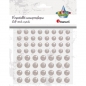 Kryształki samoprzylepne różowy jasny - 60 szt (412935)