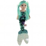 Ty Mermaids: Waverly - cekinowa turkusowa syrenka, 27cm (02103)