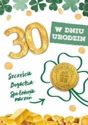 Karnet urodziny 30