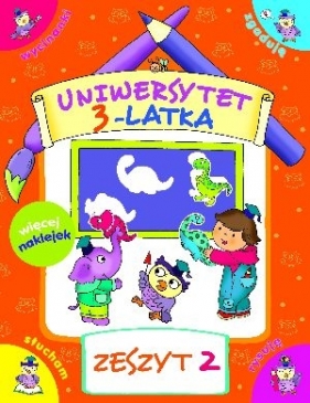 Uniwersytet 3-latka. Zeszyt 2 - Elżbieta Lekan