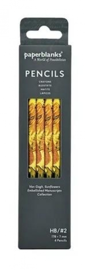 Ołówek Van Gogh Sunflowers 4szt
