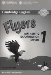 Cambridge English Flyers 1 Authentic Examination Papers Answer Booklet