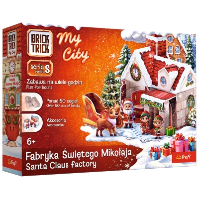 Brick Trick My City Fabryka Świętego Mikołaja 62695