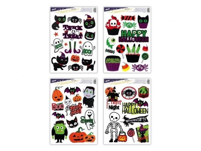 <img src='https://webimage.pl/pics/957/8/d8595138558957.jpg' style='height:440px' /> Naklejka Halloween 30x42cm MIX