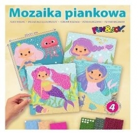 Mozaiki piankowe Syrenki 4 wzory