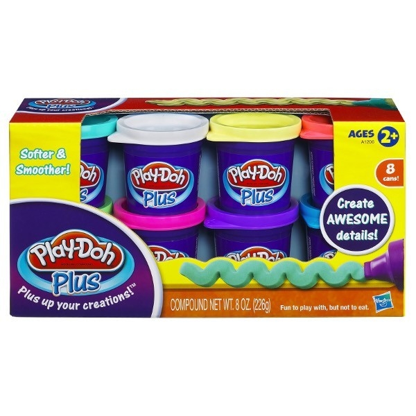 HASBRO PlayDoh Plus Paczka Różności 8kol