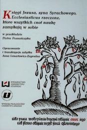 Księgi Jezusa syna Syrachowego - Lenartowicz-Zagrodna Anna<br />