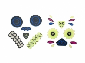 Naklejki żelowe na Dynię mix 2szt