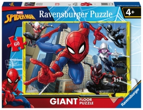 Ravensburger, Puzzle 60: Spiderman Giant (03095)