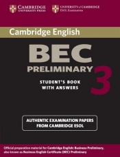 Cambridge BEC Preliminary 3 Student's Book with Answers