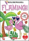 Kolorowanka z naklejkami. Flamingi Praca zbiorowa