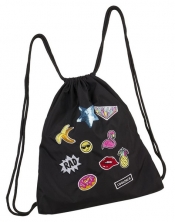 Coolpack - Sprint - Worek Sportowy - Badges Girls Black (93958CP)