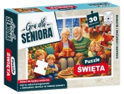 Gra dla Seniora. Puzzle Święta