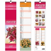 Kalendarz 2021 13 Plansz Paskowy - Kwiaty EV-CORP