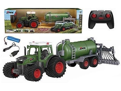 Traktor z cysterną R/C USB