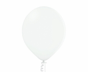 Balony białe pastel 25szt