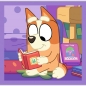 Trefl, Puzzle 3w1: Poznaj Bluey (34895)