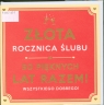 Karnet  50 rocznica ślubu HM-200-1383