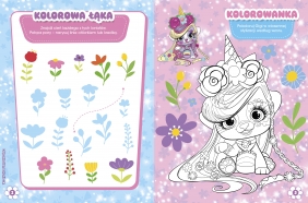 Koloruj! Rozwiązuj! 50 naklejek świecących w ciemności. Spring vibes. I love VIP Pets - Ilona Siwak