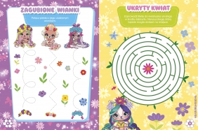 Koloruj! Rozwiązuj! 50 naklejek świecących w ciemności. Spring vibes. I love VIP Pets - Ilona Siwak
