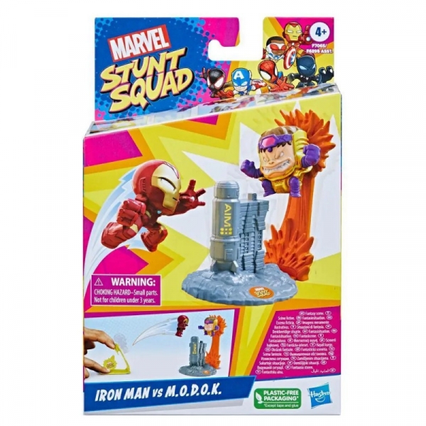 Figurki Bohaterowie vs Złoczyńcy, Iron Man i M.O.D.O.K (F6895/F7065)