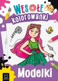 Modelki. Wesołe kolorowanki - Sylwia Kajdana