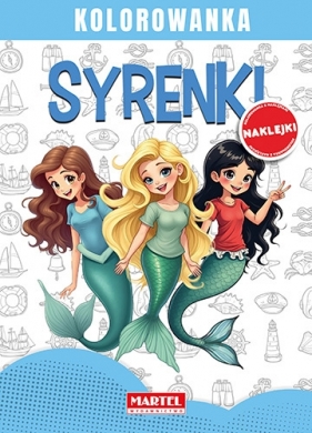 Syrenki. Kolorowanka z naklejkami - Maciej Ratajczyk