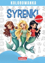 Syrenki. Kolorowanka z naklejkami - Maciej Ratajczyk
