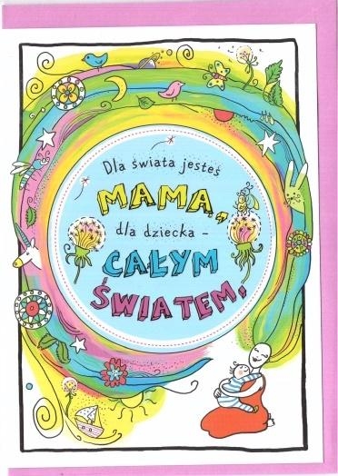 Karnet Motywacyjny B6 - Mama