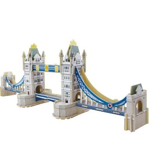 Puzzle 3D Drewniany Most