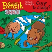 Czyje to ślady? Żubr Pompik. Odkrycia. Tom 15 - Tomasz Samojlik