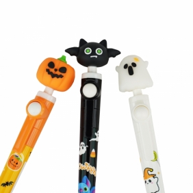 Długopis z obrotową figurką - Halloween