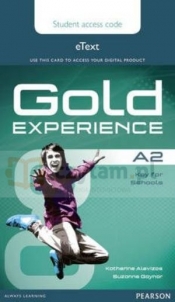 Gold Experience A2 eText SB AccessCodeCard - Kathryn Alevizos, Suzanne Gaynor
