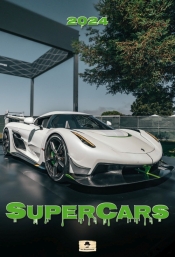 Kalendarz 2024 A3 ścienny Super Cars